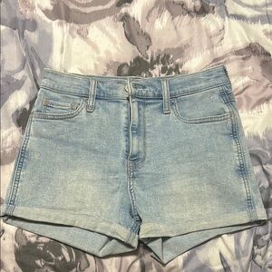 Light Blue Denim Women's Jean Shorts